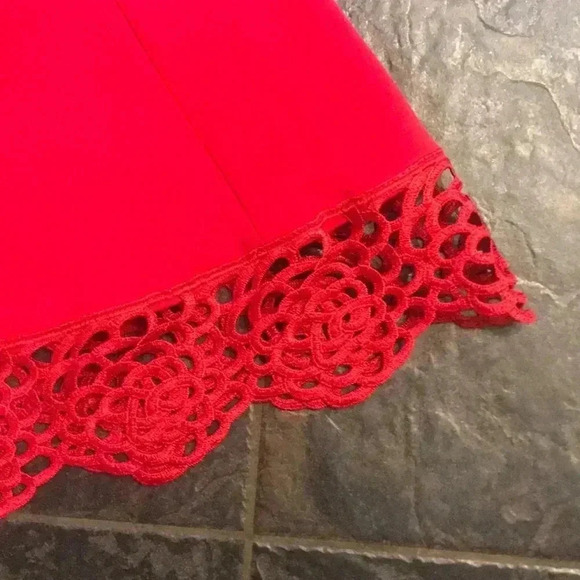 Donna Ricco NWT red dress size 2 - Picture 3 of 5